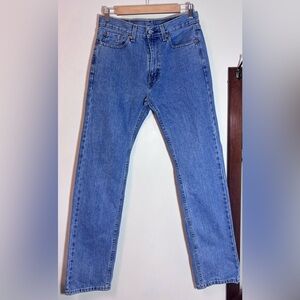 ❤️SOLD❤️ Levis 505 Blue Medium Wash 100% Cotton Jeans Size 30 X 34 Levi’s Unisex